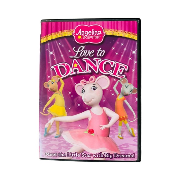 Angelina Ballerina DVD Lot: Love to Dance & Spring Fling Children’s Movies - Picture 3 of 4
